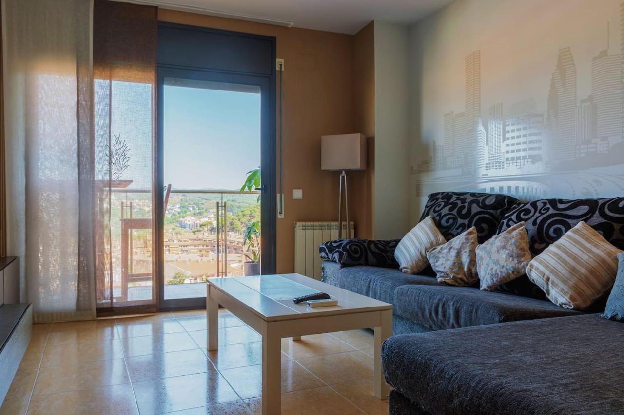 Apartament Apartamento En Blanes Con Piscina Y Parking Zewnętrze zdjęcie